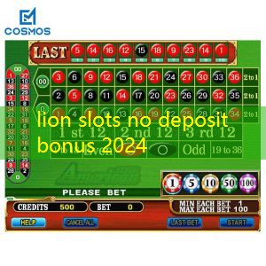 lion slots no deposit bonus 2024