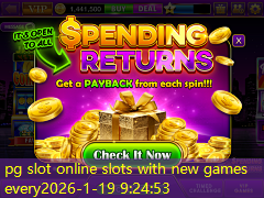 pg slot online slots with new games every pg slot online slots with new games every